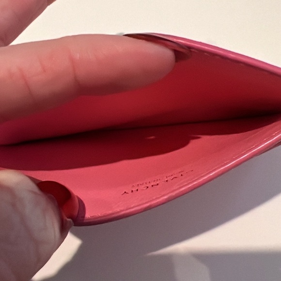 Pink Givenchy Card Case - Picture 6 of 6